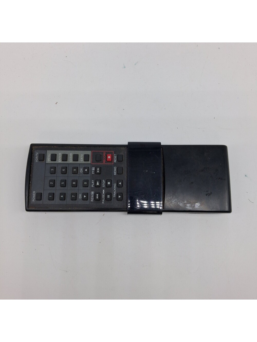 GoldStar 53472 TV VCR AV Remote Control OEM Sliding Cover Made Korea Tested Work